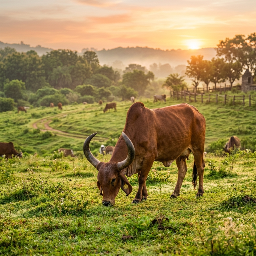 Cows in pasture